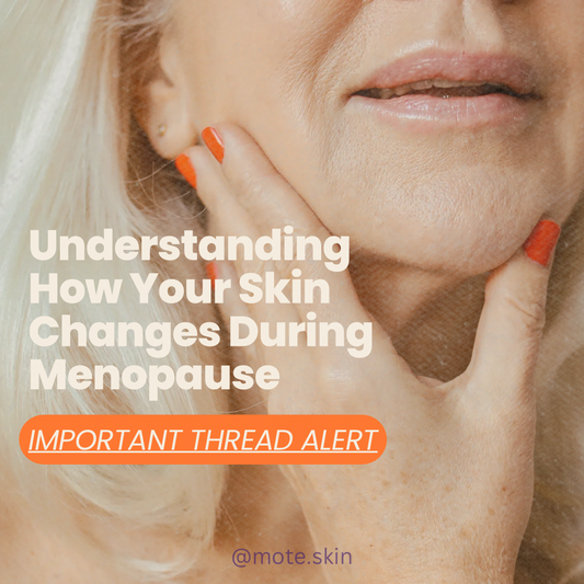 Understanding how your skin changes during Menopause.