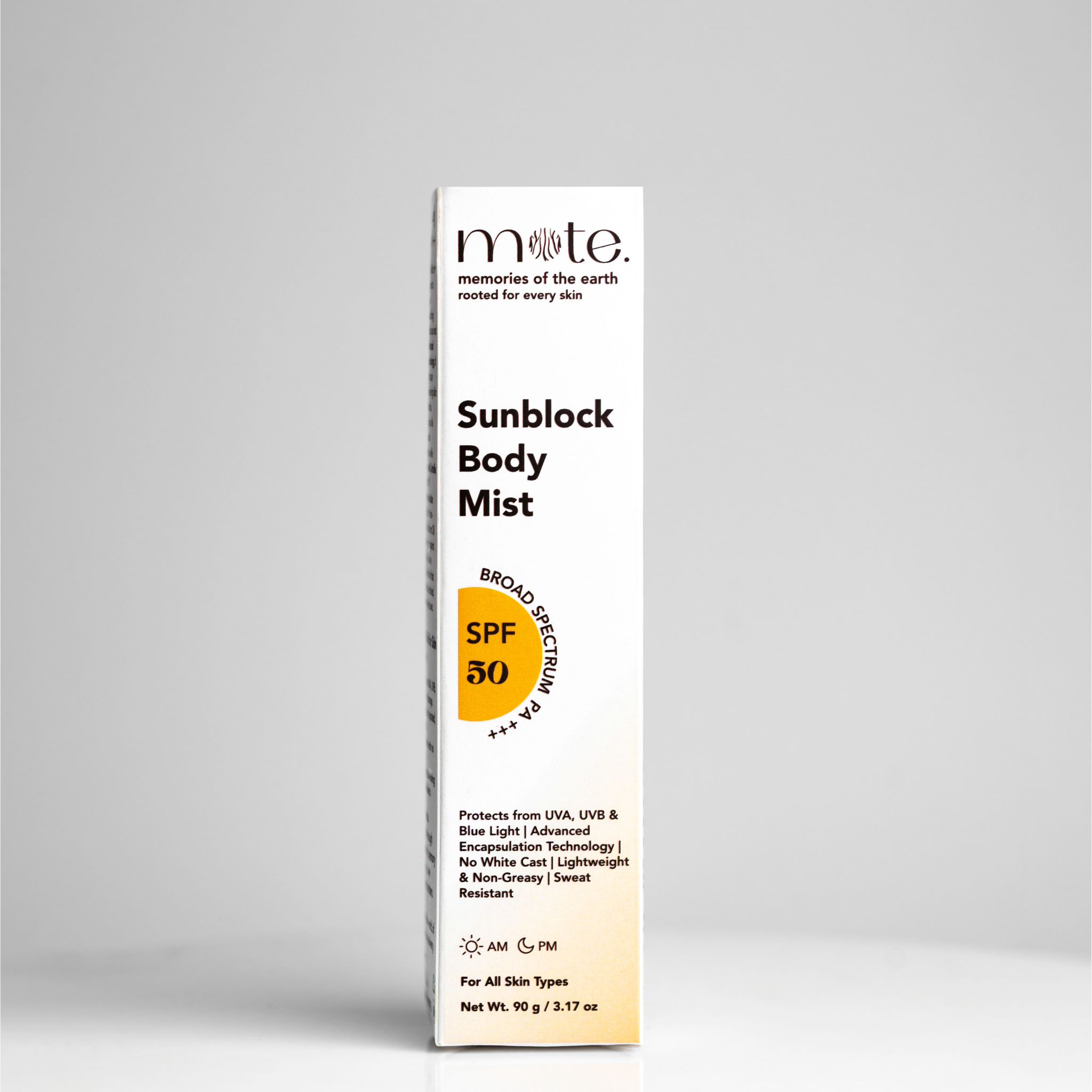 Sunblock Body Mist SPF 50 PA+++ – Memories of the earth