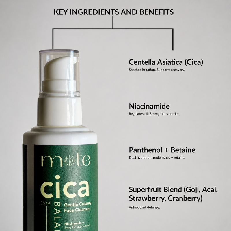 CICA Balance Creamy Face Cleanser