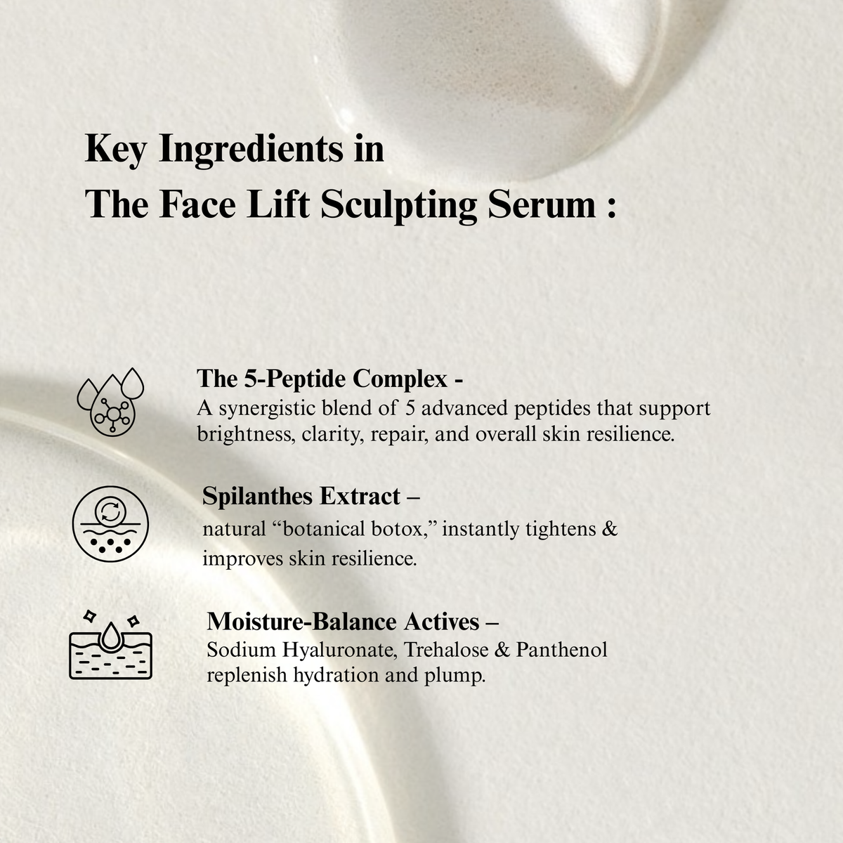 The Face Lift - Advanced Sculpting Serum