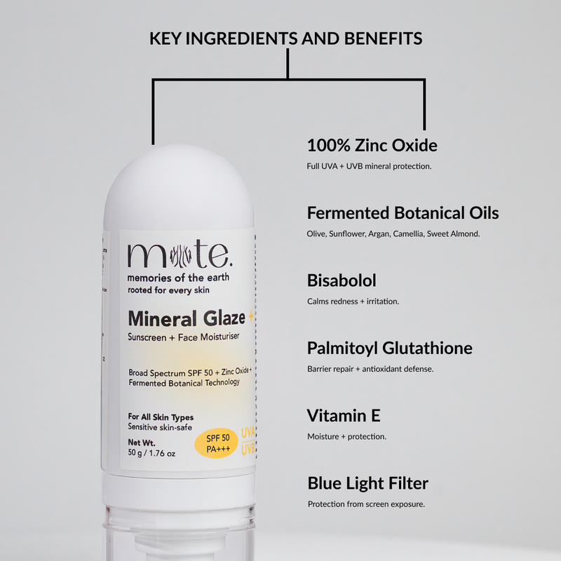 Mineral Glaze + SPF 50 PA +++