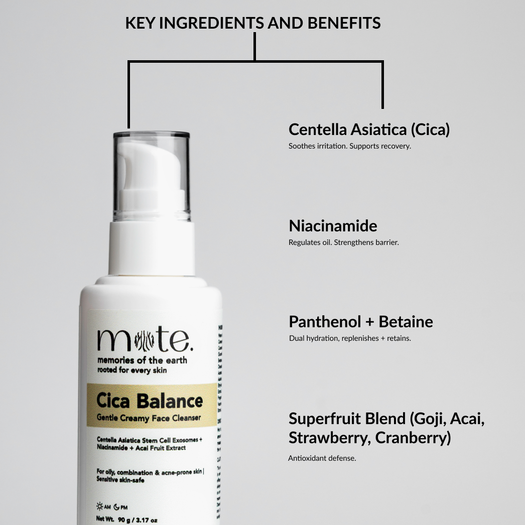 CICA Balance Creamy Face Cleanser