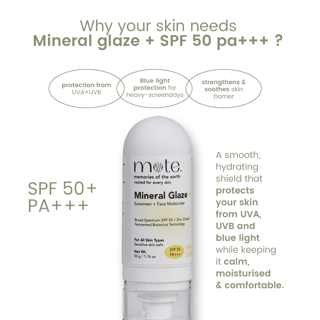 Mineral Glaze + SPF 50 PA +++