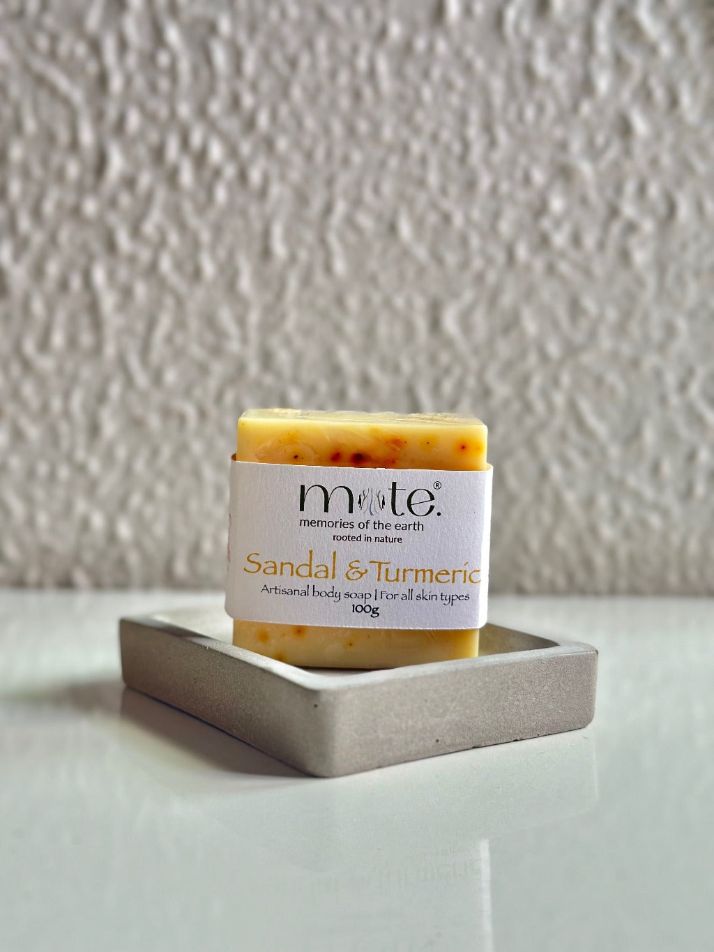 Sandal & Turmeric Artisanal Body Soap
