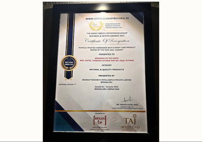 Both owners also received a special category award - Most Promising Women Entrepreneurs Of The Year 2023