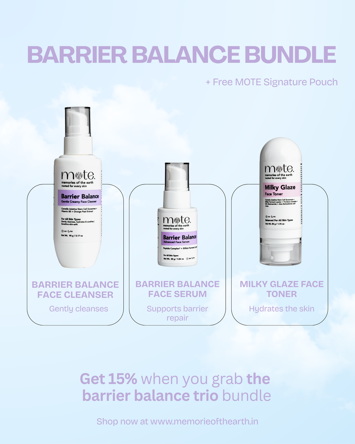 Barrier Balance Trio Bundle - Get 15% Off
